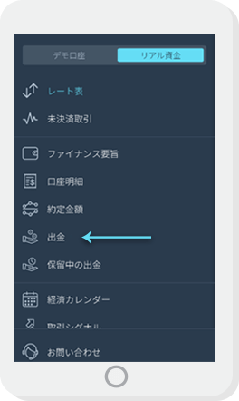 出金に必要な書類